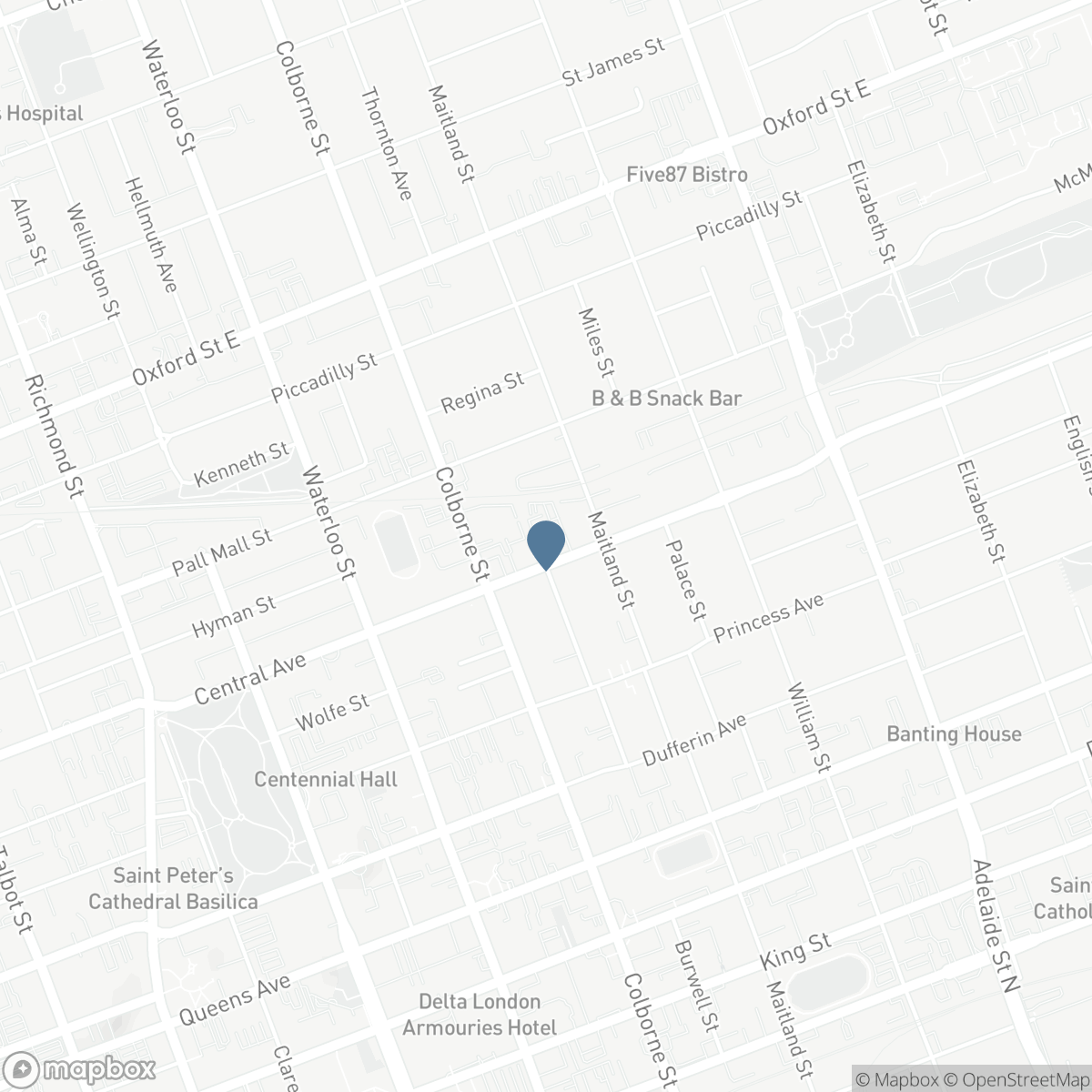 605 - 440 CENTRAL AVENUE, London, Ontario N6B 2E5